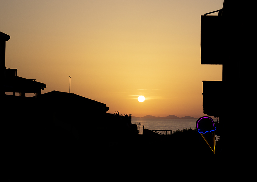 Ice in the Sunset (Castelsardo, Sardinien – Italien, 08/2017)